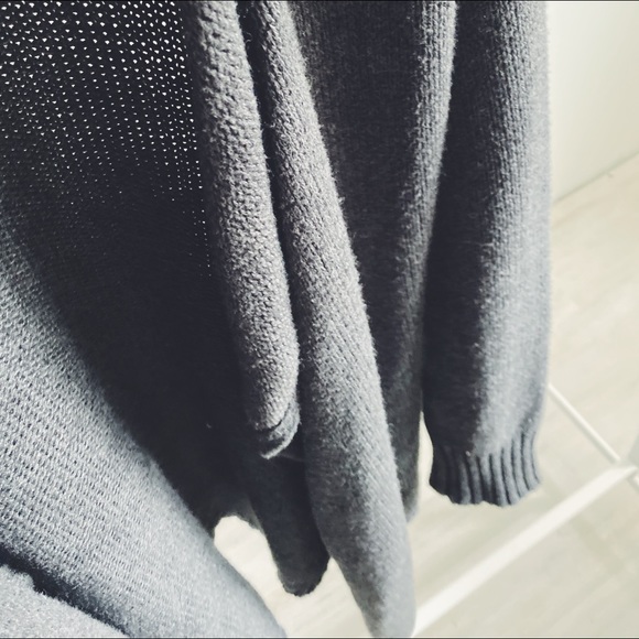 Gap Oversized Waterfall Open Front Knit Sweater - Picture 8 of 8